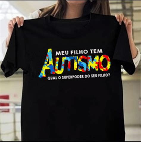 camiseta autismo - camiseta termica feminina